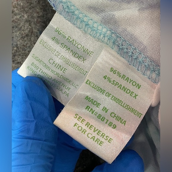 LILLY PULITZER like new blue jumpsuit MED - Picture 4 of 5